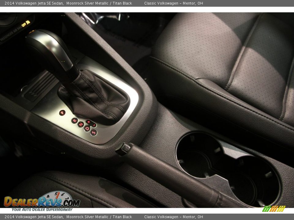 2014 Volkswagen Jetta SE Sedan Moonrock Silver Metallic / Titan Black Photo #9