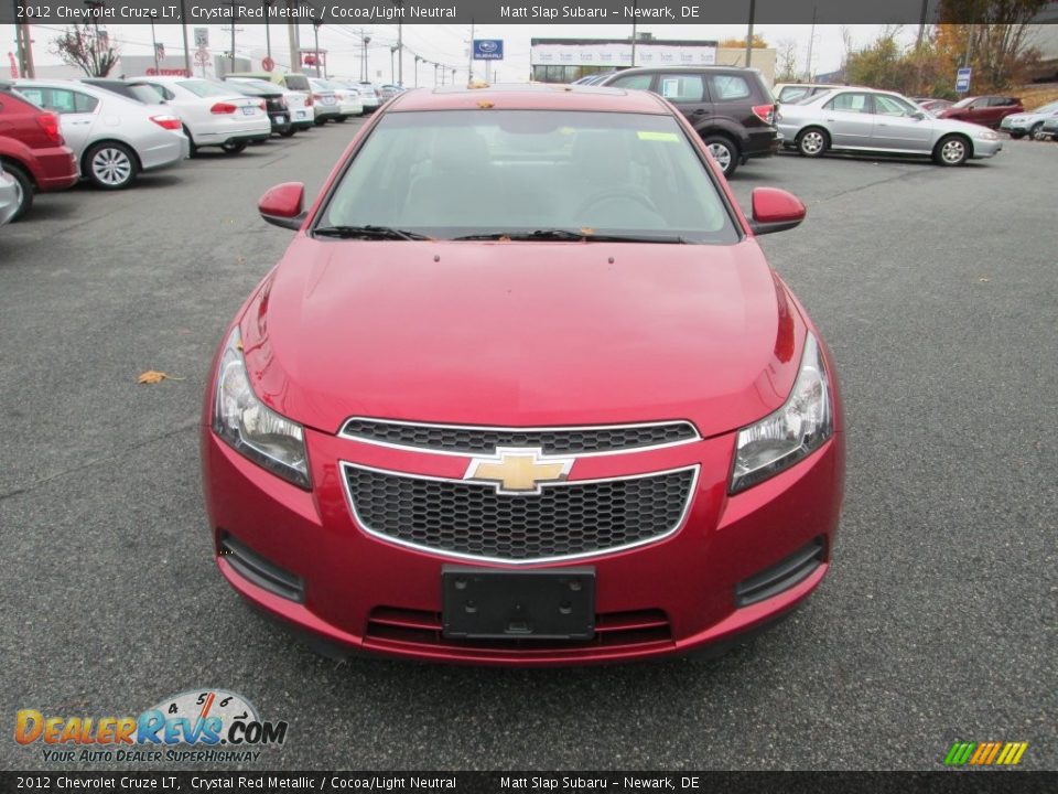 2012 Chevrolet Cruze LT Crystal Red Metallic / Cocoa/Light Neutral Photo #3