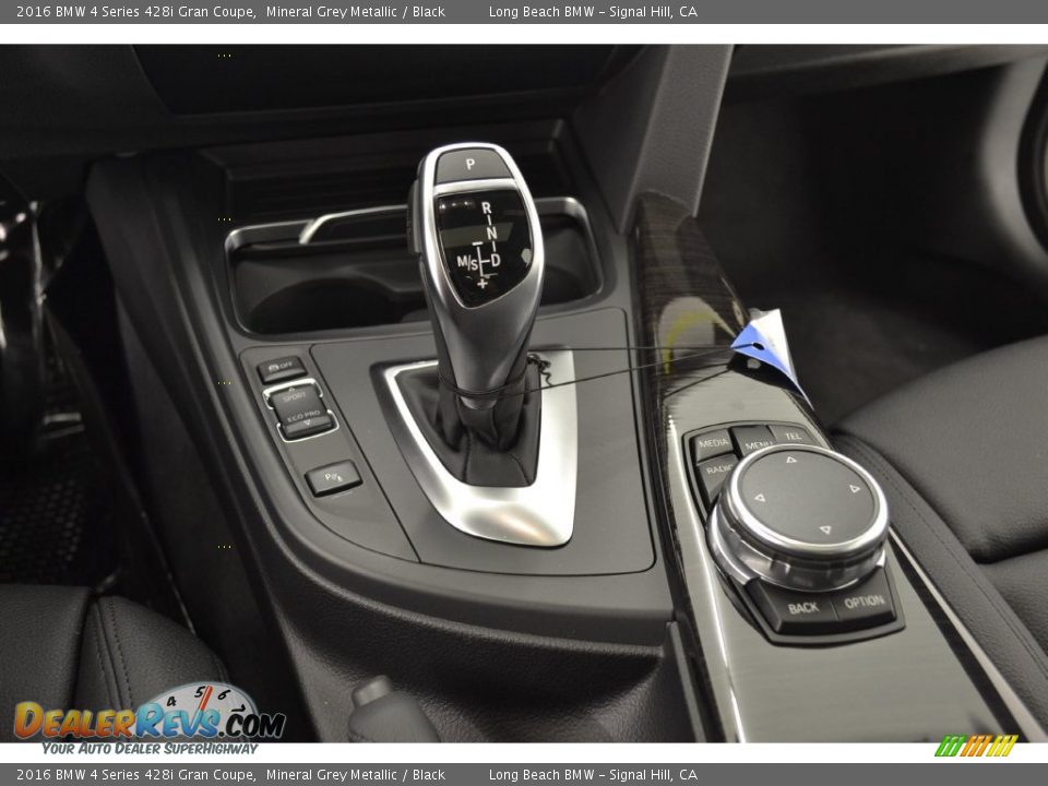 2016 BMW 4 Series 428i Gran Coupe Mineral Grey Metallic / Black Photo #9