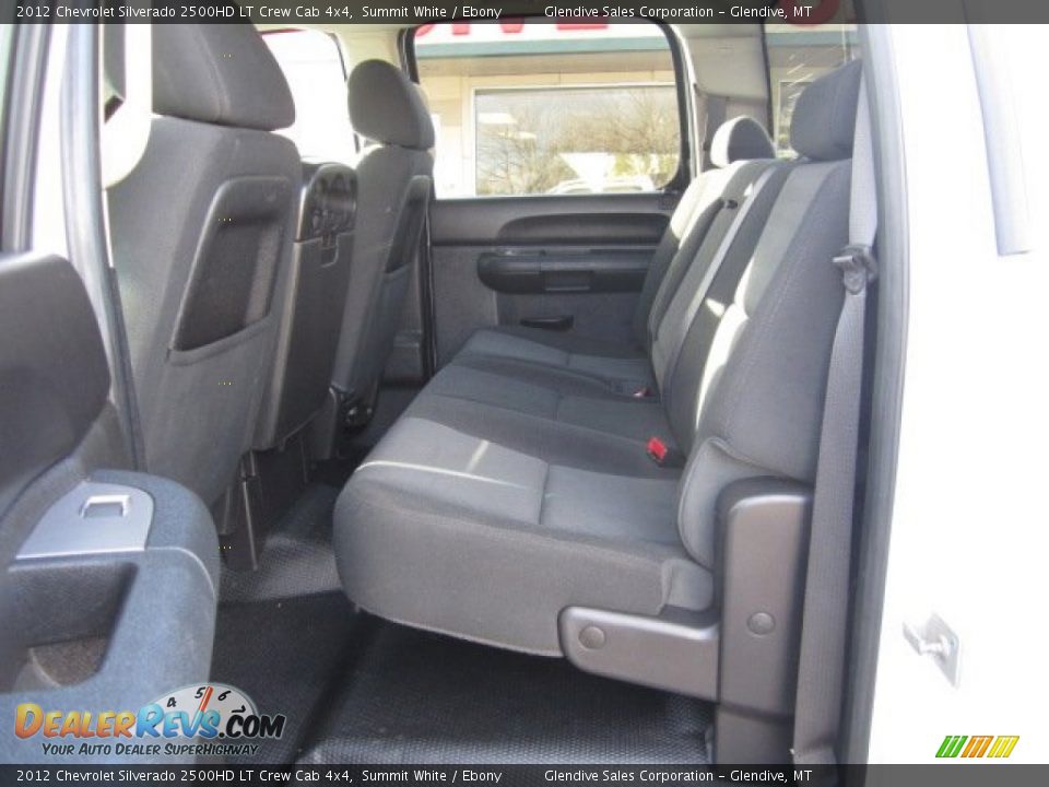 2012 Chevrolet Silverado 2500HD LT Crew Cab 4x4 Summit White / Ebony Photo #14