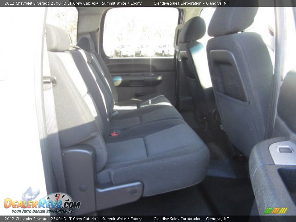 2012 Chevrolet Silverado 2500HD LT Crew Cab 4x4 Summit White / Ebony Photo #18