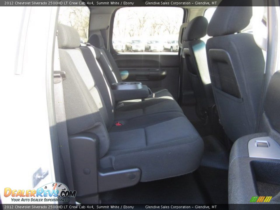 2012 Chevrolet Silverado 2500HD LT Crew Cab 4x4 Summit White / Ebony Photo #19