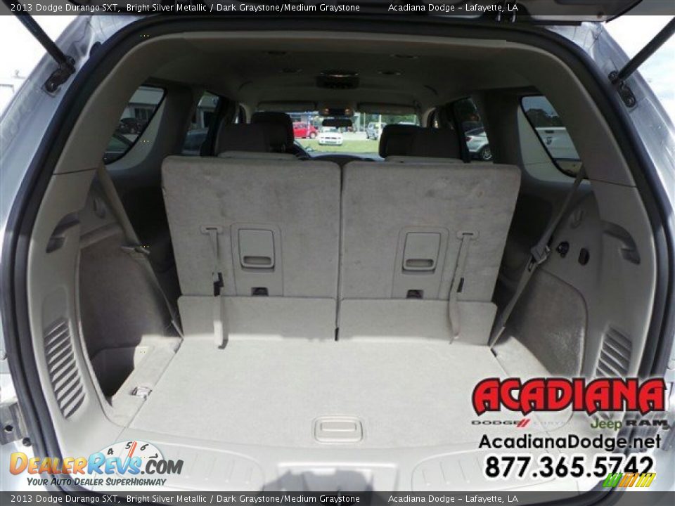 2013 Dodge Durango SXT Bright Silver Metallic / Dark Graystone/Medium Graystone Photo #7