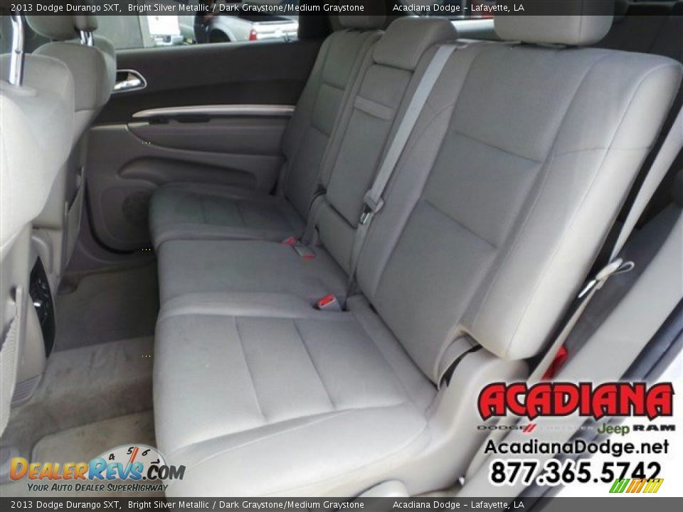2013 Dodge Durango SXT Bright Silver Metallic / Dark Graystone/Medium Graystone Photo #26