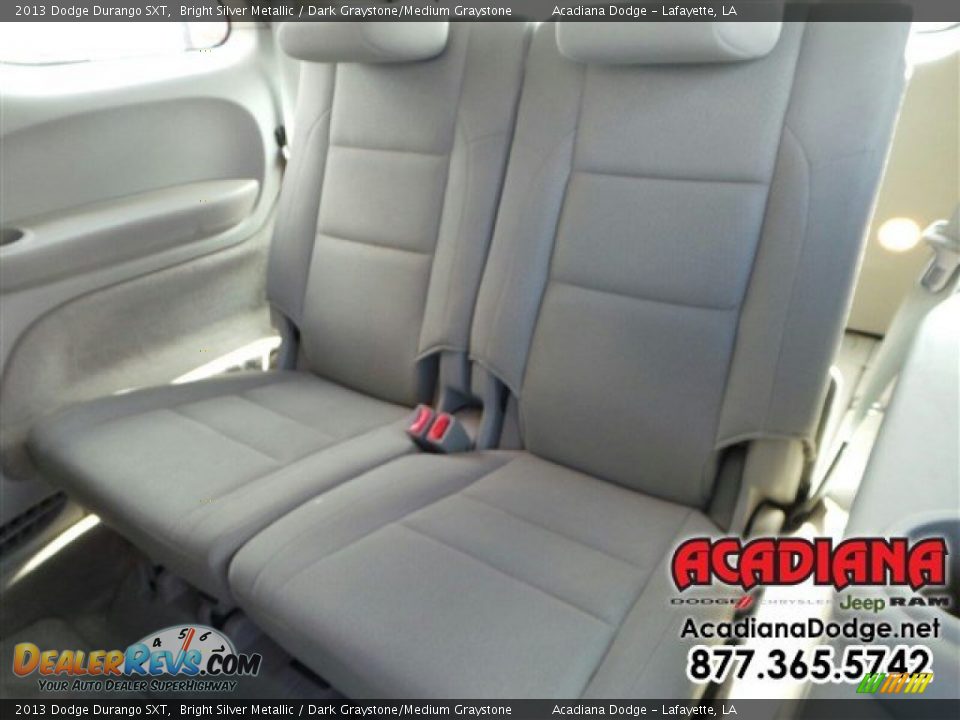 2013 Dodge Durango SXT Bright Silver Metallic / Dark Graystone/Medium Graystone Photo #27