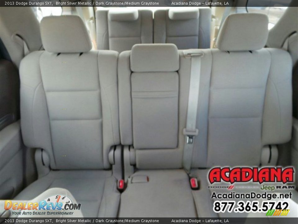 2013 Dodge Durango SXT Bright Silver Metallic / Dark Graystone/Medium Graystone Photo #28