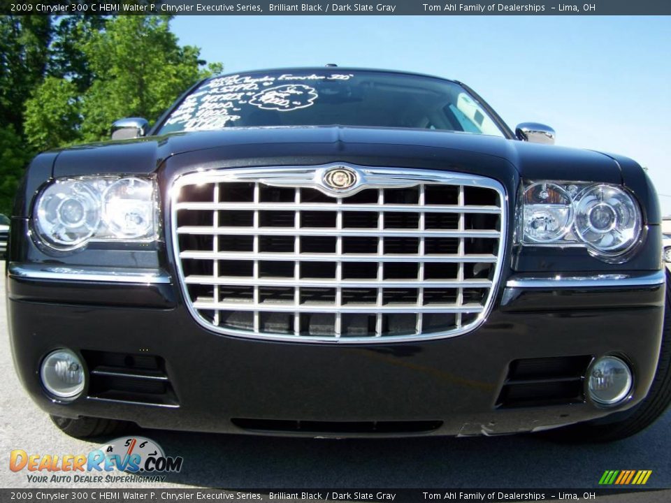 2009 Chrysler 300 C HEMI Walter P. Chrysler Executive Series Brilliant Black / Dark Slate Gray Photo #3