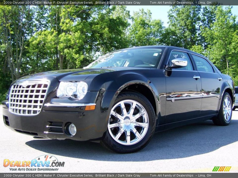 2009 Chrysler 300 C HEMI Walter P. Chrysler Executive Series Brilliant Black / Dark Slate Gray Photo #5