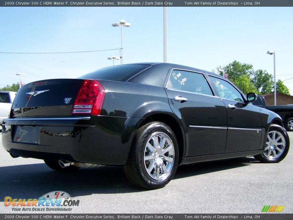 2009 Chrysler 300 C HEMI Walter P. Chrysler Executive Series Brilliant Black / Dark Slate Gray Photo #8