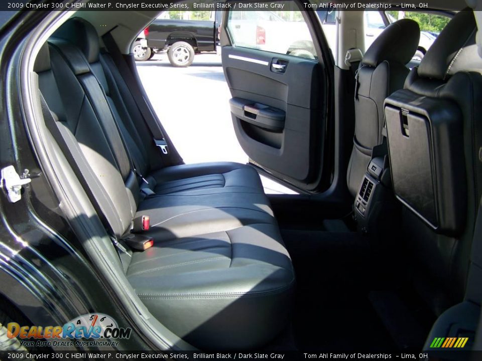 2009 Chrysler 300 C HEMI Walter P. Chrysler Executive Series Brilliant Black / Dark Slate Gray Photo #12