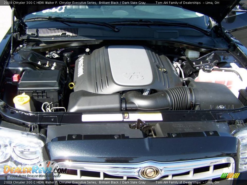 2009 Chrysler 300 C HEMI Walter P. Chrysler Executive Series Brilliant Black / Dark Slate Gray Photo #17