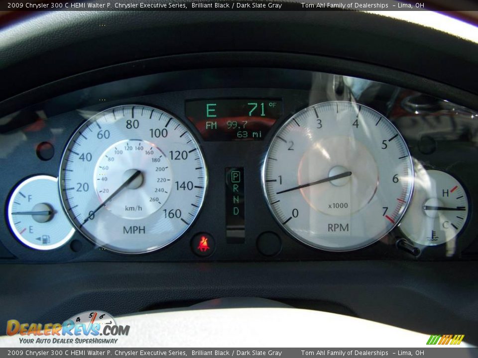 2009 Chrysler 300 C HEMI Walter P. Chrysler Executive Series Brilliant Black / Dark Slate Gray Photo #18