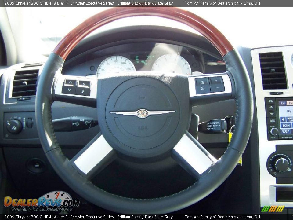 2009 Chrysler 300 C HEMI Walter P. Chrysler Executive Series Brilliant Black / Dark Slate Gray Photo #19