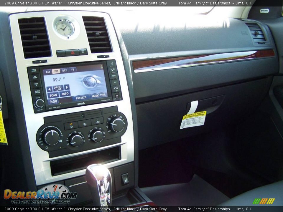 2009 Chrysler 300 C HEMI Walter P. Chrysler Executive Series Brilliant Black / Dark Slate Gray Photo #20