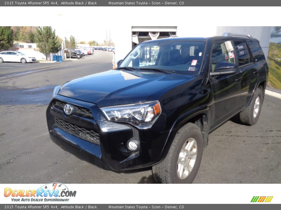 2015 Toyota 4Runner SR5 4x4 Attitude Black / Black Photo #4
