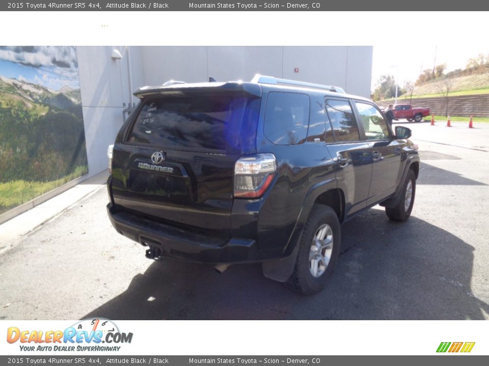 2015 Toyota 4Runner SR5 4x4 Attitude Black / Black Photo #8