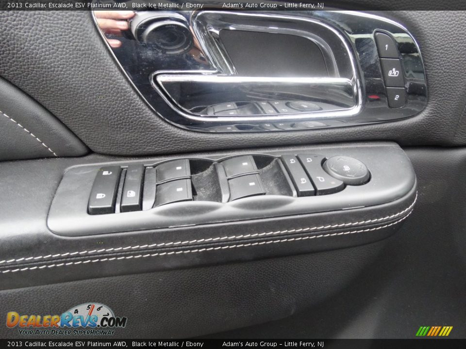 2013 Cadillac Escalade ESV Platinum AWD Black Ice Metallic / Ebony Photo #8
