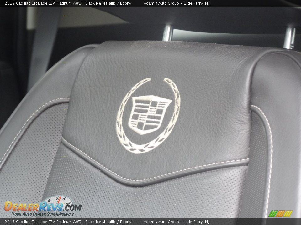 2013 Cadillac Escalade ESV Platinum AWD Black Ice Metallic / Ebony Photo #10