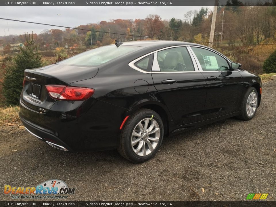 Black 2016 Chrysler 200 C Photo #3