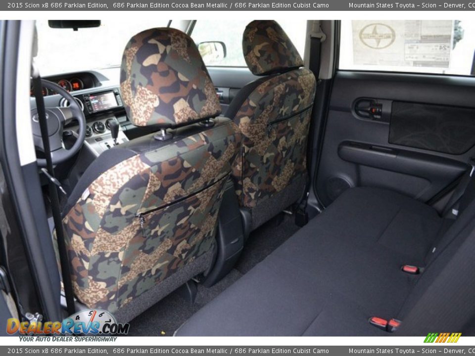 Rear Seat of 2015 Scion xB 686 Parklan Edition Photo #8