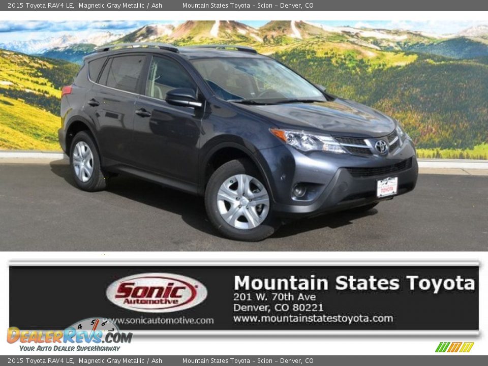 2015 Toyota RAV4 LE Magnetic Gray Metallic / Ash Photo #1