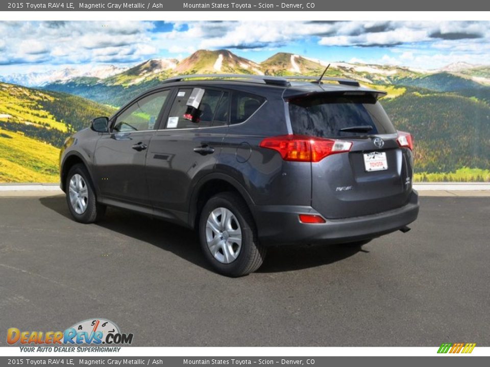 2015 Toyota RAV4 LE Magnetic Gray Metallic / Ash Photo #3