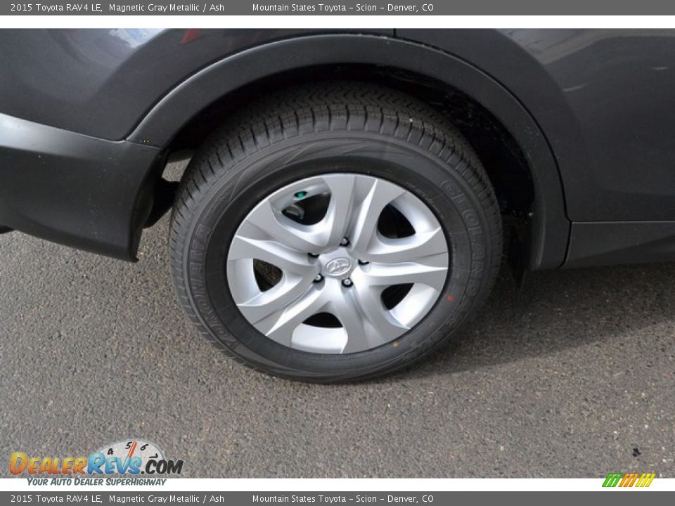 2015 Toyota RAV4 LE Magnetic Gray Metallic / Ash Photo #9