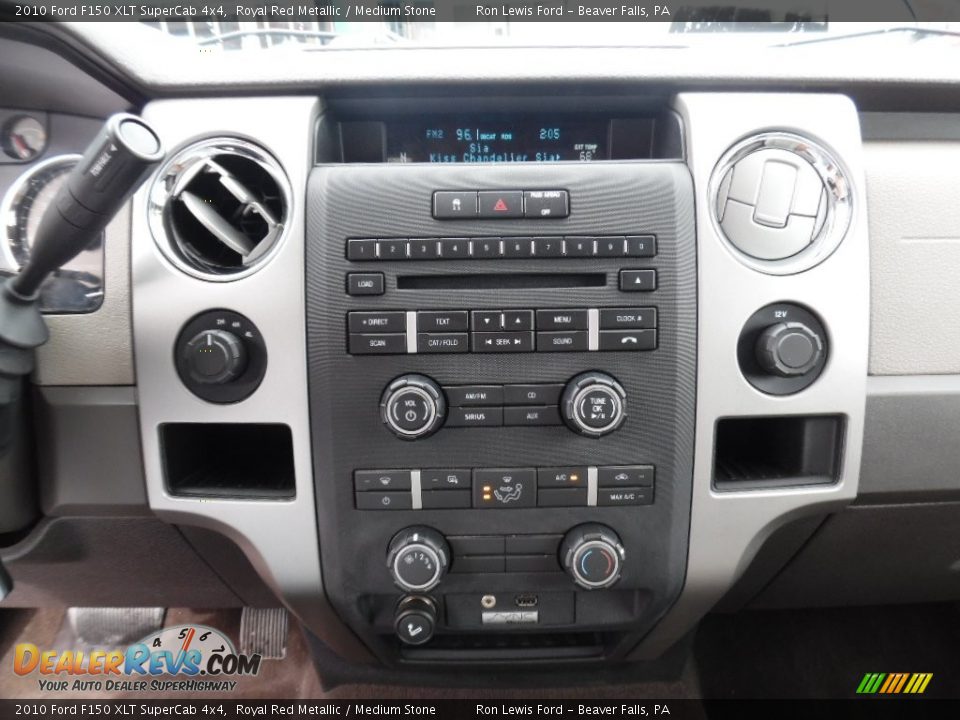 2010 Ford F150 XLT SuperCab 4x4 Royal Red Metallic / Medium Stone Photo #18