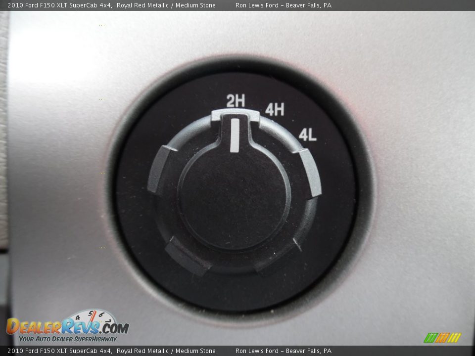 2010 Ford F150 XLT SuperCab 4x4 Royal Red Metallic / Medium Stone Photo #19
