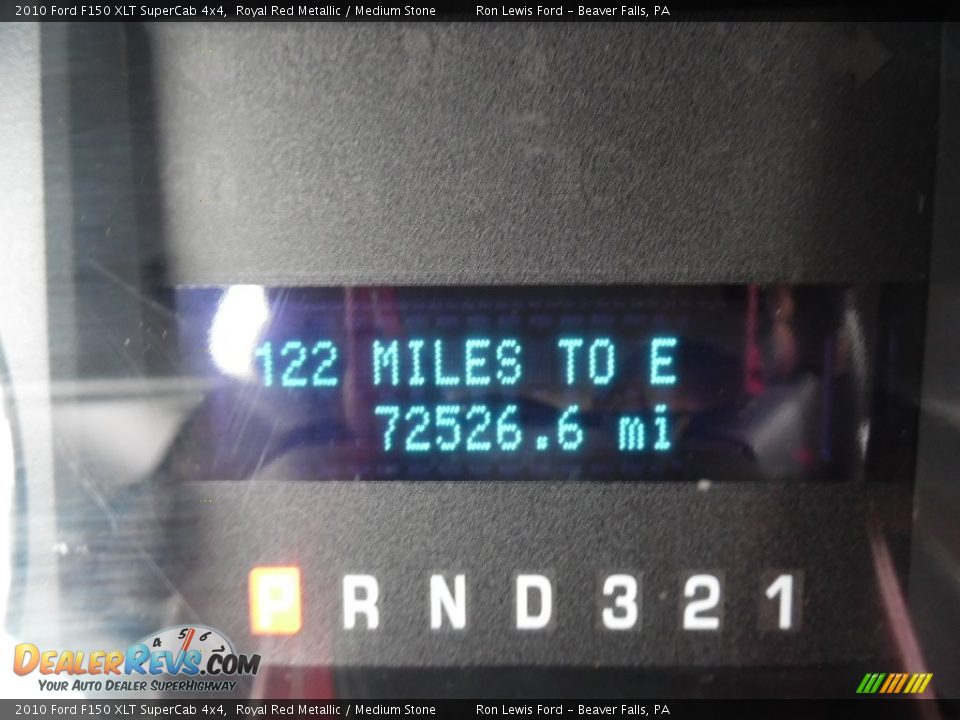 2010 Ford F150 XLT SuperCab 4x4 Royal Red Metallic / Medium Stone Photo #20
