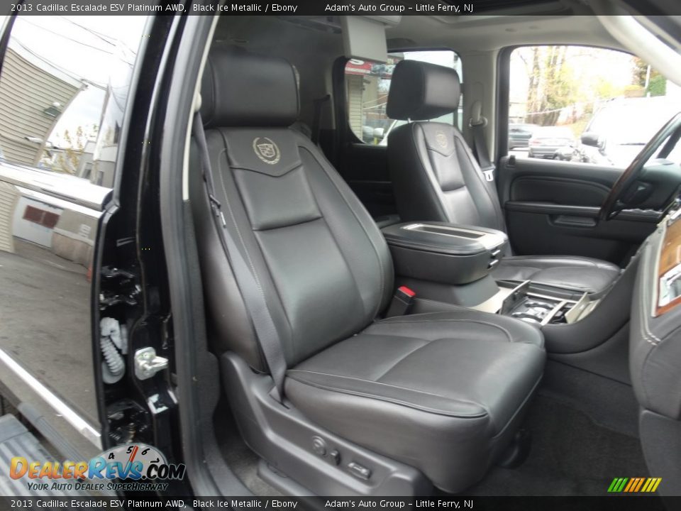 2013 Cadillac Escalade ESV Platinum AWD Black Ice Metallic / Ebony Photo #20