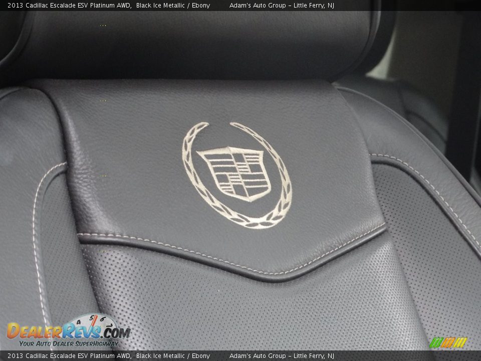 2013 Cadillac Escalade ESV Platinum AWD Black Ice Metallic / Ebony Photo #21