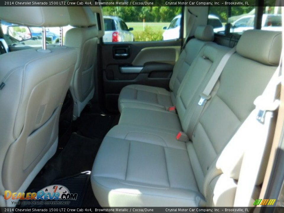 2014 Chevrolet Silverado 1500 LTZ Crew Cab 4x4 Brownstone Metallic / Cocoa/Dune Photo #5