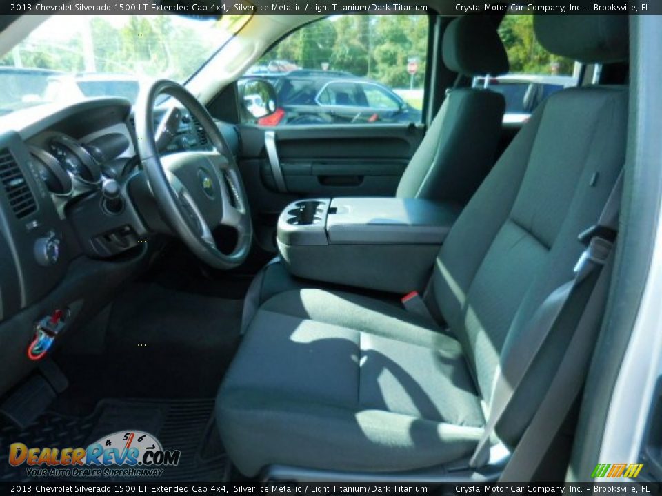 2013 Chevrolet Silverado 1500 LT Extended Cab 4x4 Silver Ice Metallic / Light Titanium/Dark Titanium Photo #4