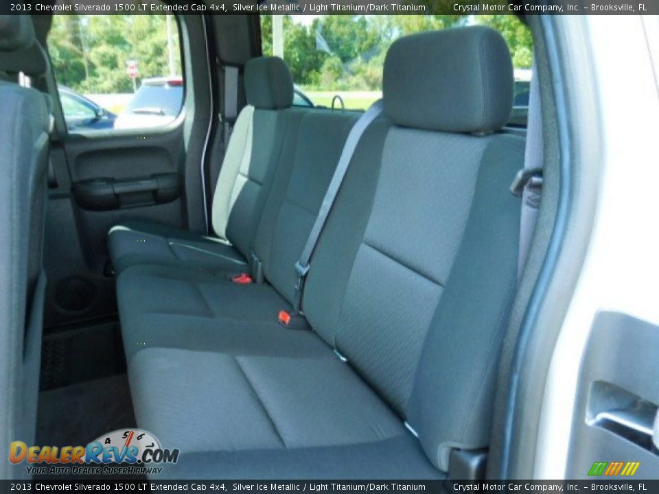 2013 Chevrolet Silverado 1500 LT Extended Cab 4x4 Silver Ice Metallic / Light Titanium/Dark Titanium Photo #5