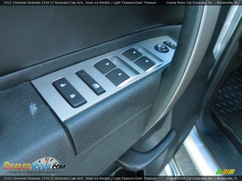 2013 Chevrolet Silverado 1500 LT Extended Cab 4x4 Silver Ice Metallic / Light Titanium/Dark Titanium Photo #17