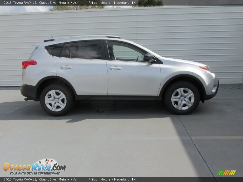 2015 Toyota RAV4 LE Classic Silver Metallic / Ash Photo #3