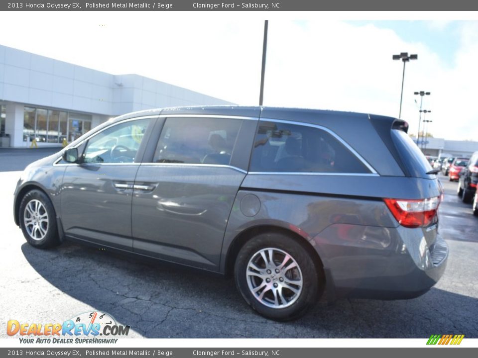 2013 Honda Odyssey EX Polished Metal Metallic / Beige Photo #5