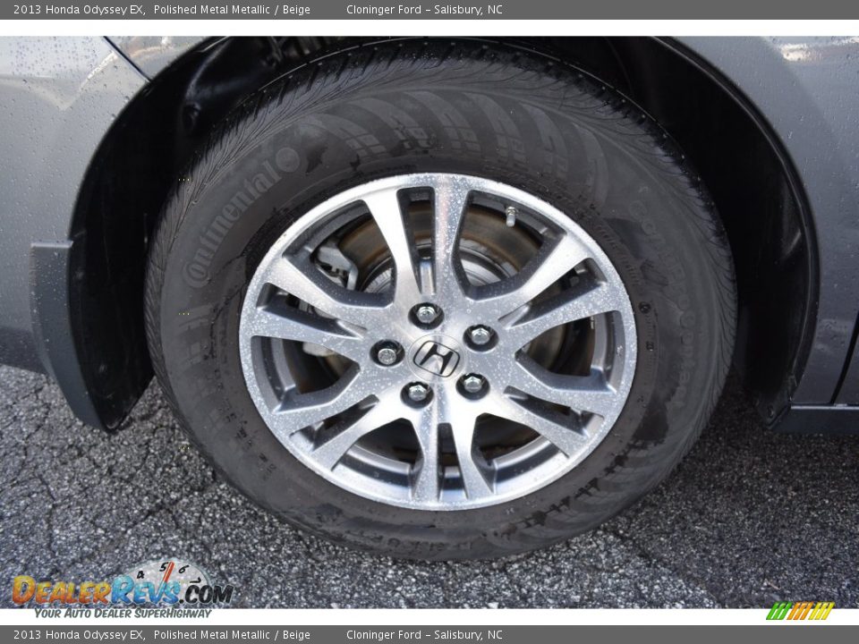 2013 Honda Odyssey EX Polished Metal Metallic / Beige Photo #8