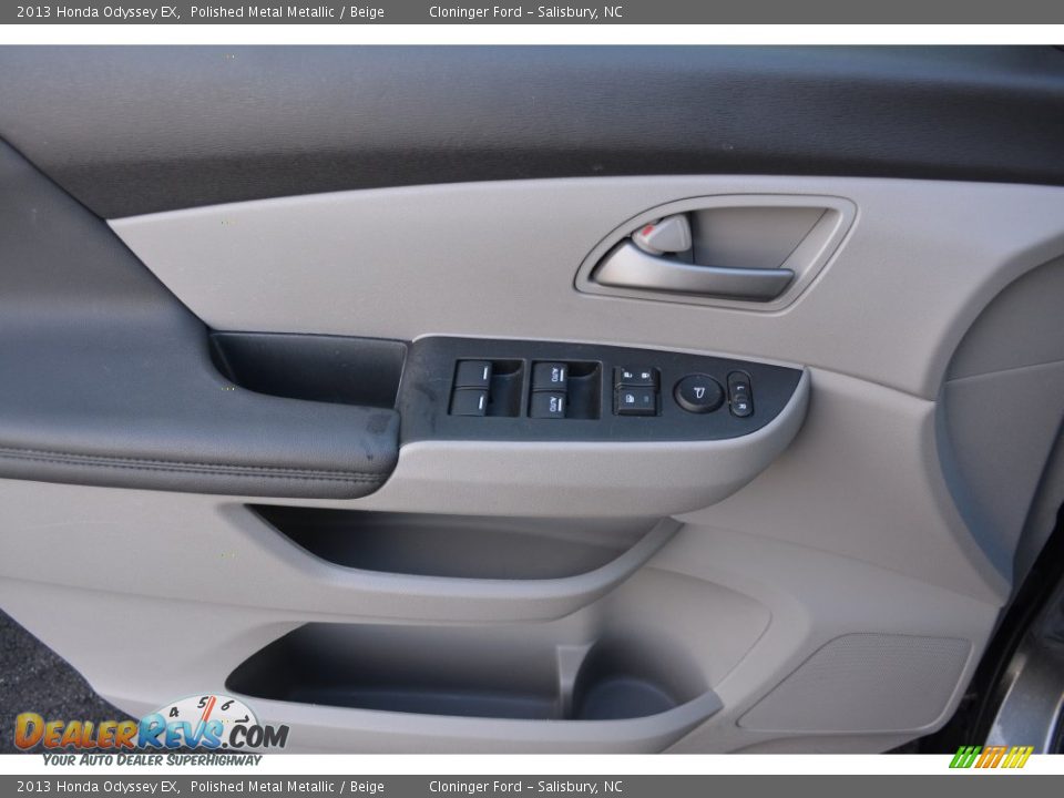 2013 Honda Odyssey EX Polished Metal Metallic / Beige Photo #9