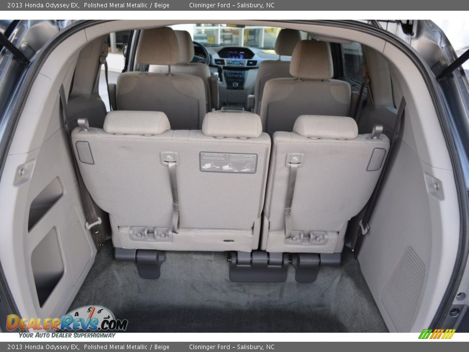 2013 Honda Odyssey EX Polished Metal Metallic / Beige Photo #13