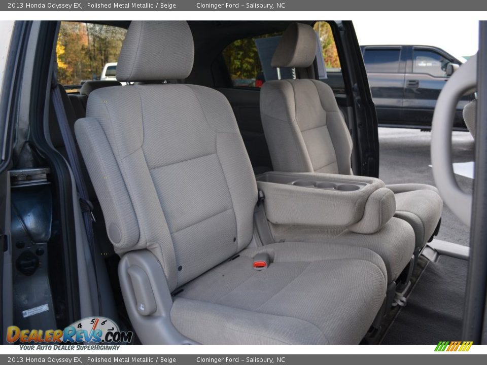 2013 Honda Odyssey EX Polished Metal Metallic / Beige Photo #14