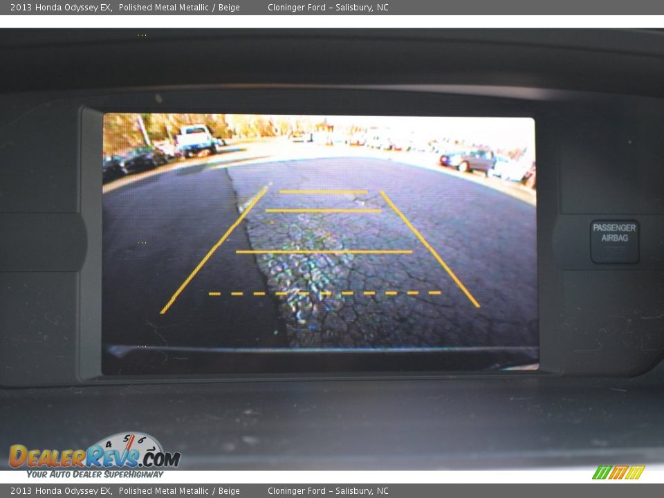 2013 Honda Odyssey EX Polished Metal Metallic / Beige Photo #18