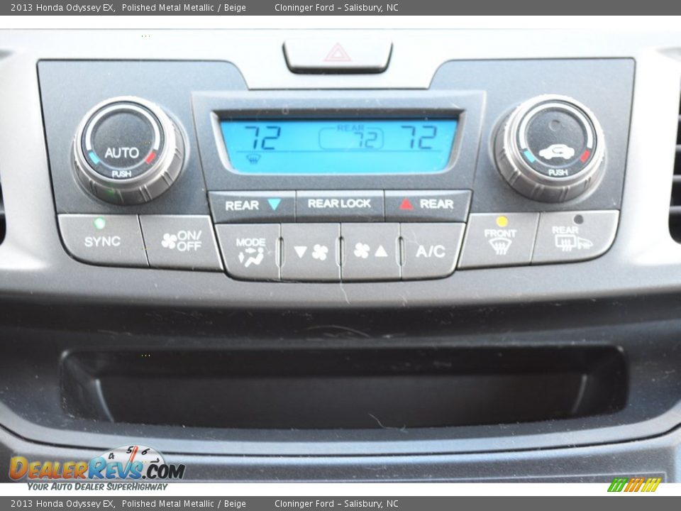2013 Honda Odyssey EX Polished Metal Metallic / Beige Photo #20