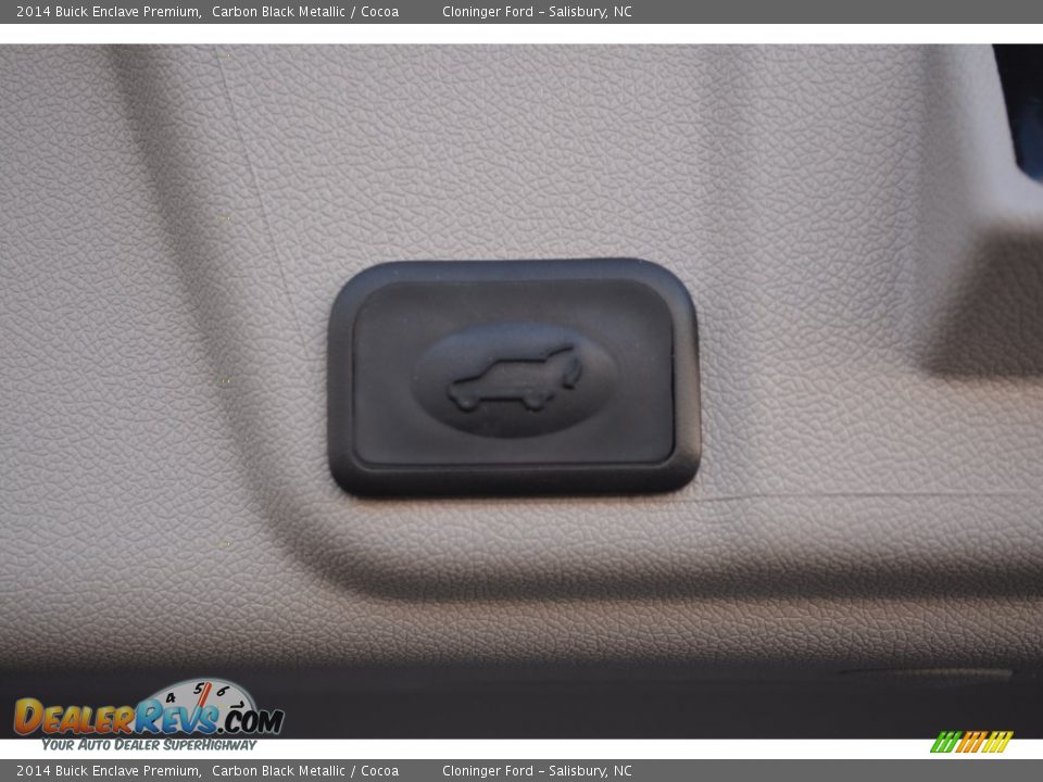 2014 Buick Enclave Premium Carbon Black Metallic / Cocoa Photo #15
