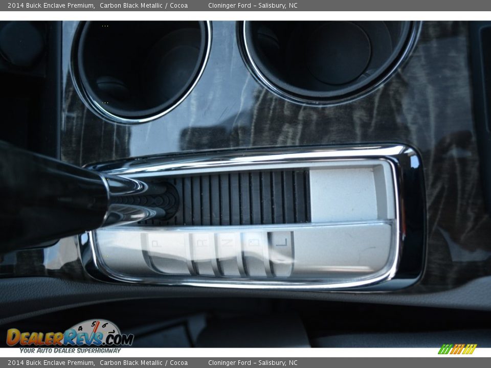 2014 Buick Enclave Premium Carbon Black Metallic / Cocoa Photo #24