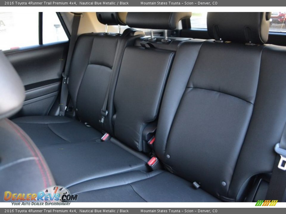 2016 Toyota 4Runner Trail Premium 4x4 Nautical Blue Metallic / Black Photo #7