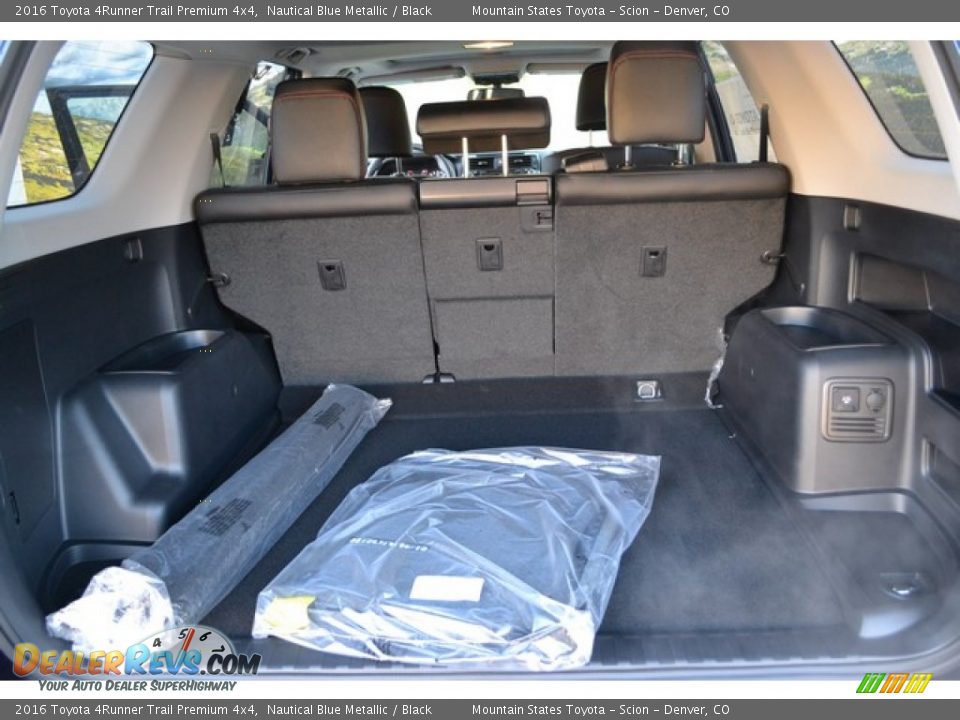 2016 Toyota 4Runner Trail Premium 4x4 Nautical Blue Metallic / Black Photo #8