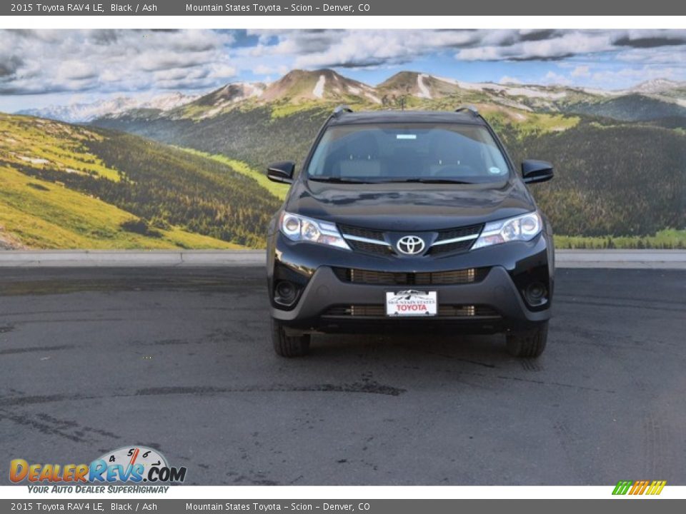 2015 Toyota RAV4 LE Black / Ash Photo #2