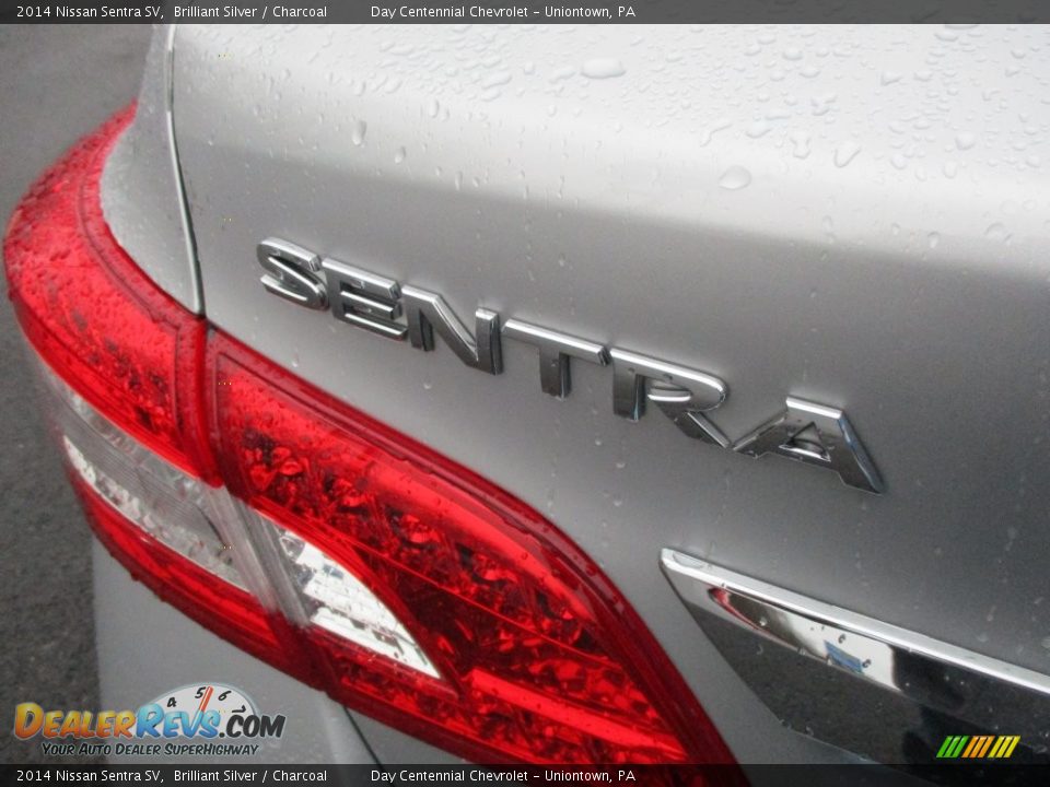 2014 Nissan Sentra SV Brilliant Silver / Charcoal Photo #6